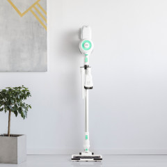 Linsar Akku-Hand-und Stielstaubsauger 3-in-1, Beutellos, HEPA-Filter, LED-Leuchte, 36 Min. Akku, 22,5V Schwarz Беспроводной ручной пылесос Linsar 3-в-1, без мешка, HEPA-фильтр, светодиодная подсветка, аккумулятор на 36 минут, 22,5 В