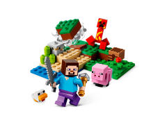 Lego Der Hinterhalt des Creeper Засада Крипера