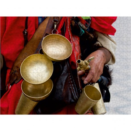 CALVENDO Puzzle CALVENDO Puzzle Wasserverkaufer auf dem Platz der Gehenkten. Пазл CALVENDO Puzzle Продавец воды на площади повешенного.