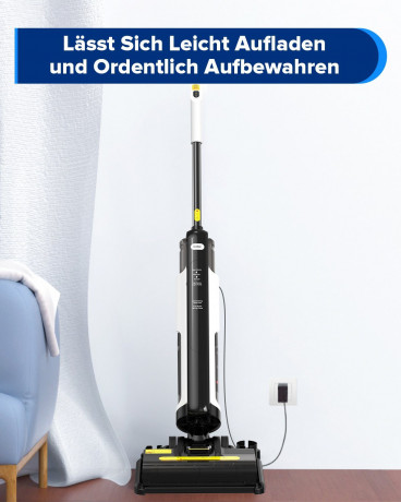 Redkey Redkey Nass-Trocken-Akkusauger W12 SE, 180,00 W, Nass-Trocken-Sauger Staubsauger,Wischmopp, Nass-und Trockensauger Selbstreinigung LED,Leistungsstark leicht leise  Беспроводной пылесос Redkey для сухой и влажной уборки W12 SE, 180,00 Вт, пылесос дл