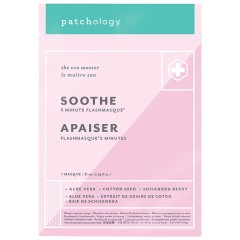 Patchology FlashMasque Soothe 5 Minute Sheet Mask Maske Masken, 21 мл