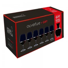 Riedel Riedel Overture Ouverture Glas Set 6x Magnum + Apple Dekanter 7-tlg. Riedel Overture Ouverture Glass Set 6x Magnum + графин для яблок 7 предм.