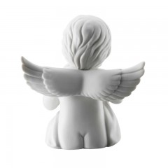 Rosenthal Rosenthal Engel mit Teddybar gross weiss matt 13,5 cm Ангелочек Rosenthal с плюшевым мишкой большой белый матовый 13,5 см