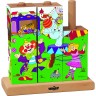 Woodyland Holzspielzeug Puzzle- und Steckspiel Zirkus Цирковая деревянная игрушка-пазл и слот-игра