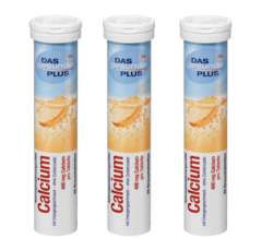 Mivolis Calcium Brausetabletten SET 3x20 St, Миволис НАБОР Шипучие таблетки Кальций, 3х20 шт