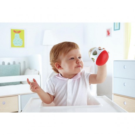 HAPE Rassel mit Glocke Погремушка с колокольчиком