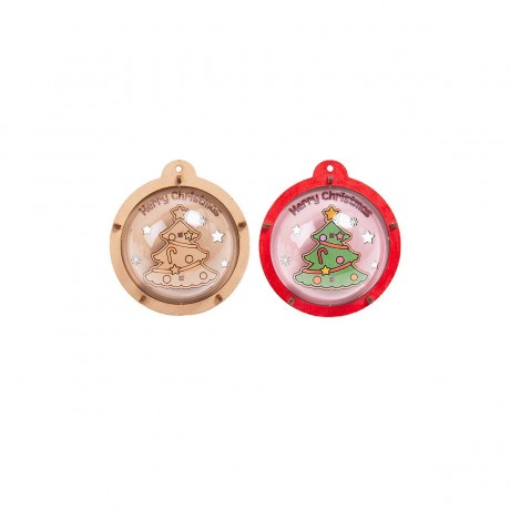 Syntek Hangende Kinderdekorationen zum Selbermachen Selbstgemachter Weihnachtsschmuck fur Kinder Подвесные детские украшения своими руками Самодельные новогодние украшения для детей