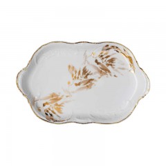 Rosenthal Rosenthal Heritage Midas Platte / Milchtablett / Zuckertablett 28,5x18 cm Rosenthal Heritage Midas Тарелка / поднос для молока / поднос для сахара 28,5x18 см