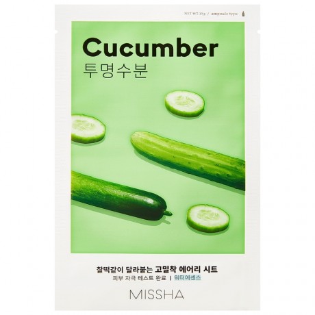 Missha Airy Fit Mask Cucumber Маска Airy Fit Огурец