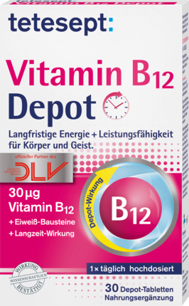 tetesept Витамин B12 Depot Таблетки, 30 шт