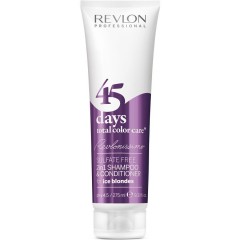 Revlon (Ревлон) Professional Revlon (Ревлон) issimo 45 Days Shampoo Шампунь против перхоти & Conditioner Кондиционер Ice Blondes, 275 мл