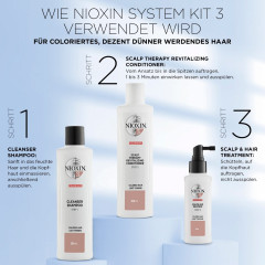 Nioxin System 3 Cleanser Shampoo  Очищающий шампунь System 3