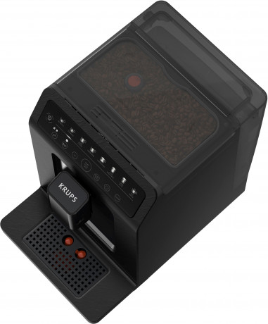 Krups Krups Kaffeevollautomat EA897B Evidence ECOdesign, aus 62%* recyceltem Kunststoff, bis zu 90% recycelbar, inkl. Emsa Travel Mug im Wert von UVP 25,99  Полностью автоматическая кофемашина Krups EA897B Evidence ECOdesign, на 62 %* изготовленная из пер