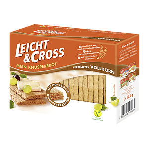Leicht & Cross Хлебцы из цельного зерна 125г