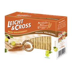 Leicht &amp; Cross Хлебцы из цельного зерна 125г