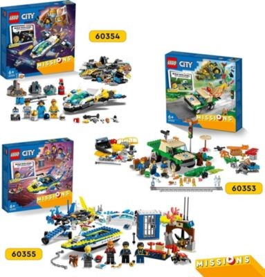 LEGO LEGO City 60355 Detektivmissionen der Wasserpolizei LEGO City 60355 Детективные миссии водной полиции