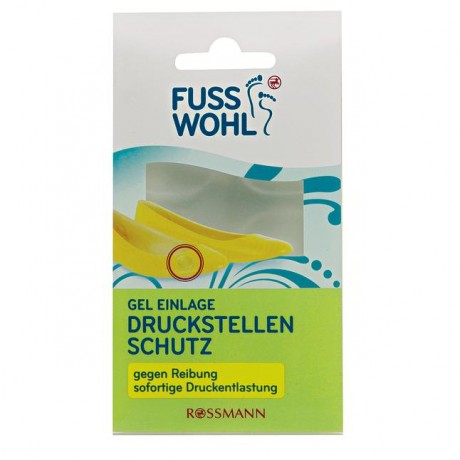 fussswohl Gel Einlage Druckstellen Schutz 6 шт.