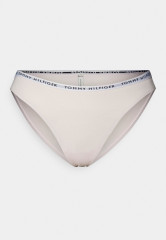 Tommy Hilfiger BIKINI PRINT 3 PACK Briefs white/light pink 3 НАБОР С ПРИНТОМ БИКИНИ Трусы белый/светло-розовый