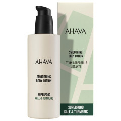 AHAVA Superfood Kale & Turmeric Smoothing Body Lotion Разглаживающий лосьон для тела Superfood Kale & Turmeric