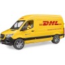 Bruder MB Sprinter DHL mit Fahrer und Zubehor MB Sprinter DHL с водителем и аксессуарами