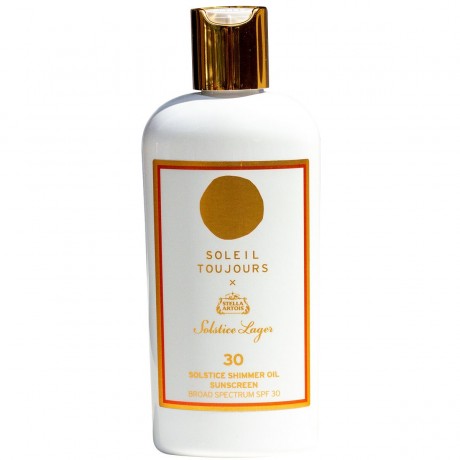 Soleil Toujours Solstice Shimmer Oil Sunscreen SPF 30  Солнцезащитное масло Solstice Shimmer Oil SPF 30