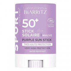 Laboratoires de Biaritz Sonnenstick mauve LSF 50+ Sport 12g  Sunstick розово-лиловый SPF 50+ Sport 12g