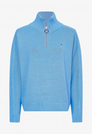 Tommy Hilfiger Jumper hydrangea blue джемпер гортензия синяя