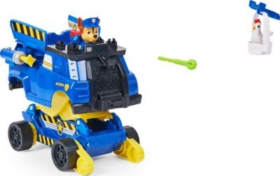 Spin Master Paw Patrol Chases Rise and Rescue verwandelbares Spielzeugauto mit Actionfiguren und Zubehor Машинка-трансформер Paw Patrol Chases Rise and Rescue с фигурками и аксессуарами