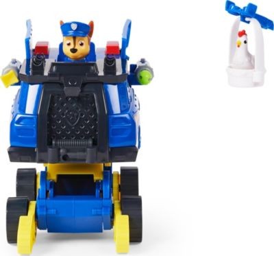 Spin Master Paw Patrol Chases Rise and Rescue verwandelbares Spielzeugauto mit Actionfiguren und Zubehor Машинка-трансформер Paw Patrol Chases Rise and Rescue с фигурками и аксессуарами