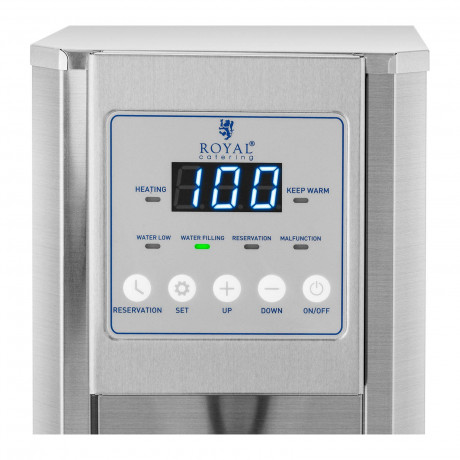 Royal Catering Royal Catering Heisswasserspender Heisswasserspender Wasseranschluss Heissgetrankespender 8 l Wasserkocher, 8 l, 2100 W  Диспенсер для горячей воды Royal Catering Диспенсер для горячей воды Подключение воды Диспенсер для горячих напитков Ча