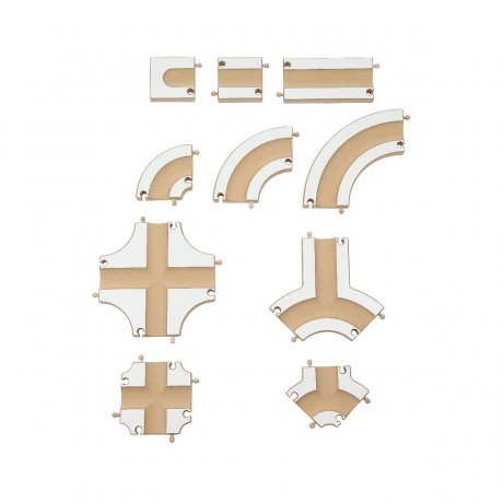 SINASPIELZEUG Holzspielzeug Kugelbahn Дорожка для деревянных игрушек