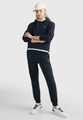 Tommy Hilfiger TAPERED MONOGRAM  Tracksuit bottoms desert sky TAPERED MONOGRAM Спортивные брюки небо пустыни