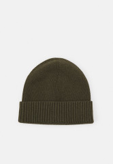 Tommy Hilfiger ESSENTIAL FLAG BEANIE UNISEX Beanie army green melange ESSENTIAL FLAG BEANIE UNISEX Шапочка армейский зеленый меланж
