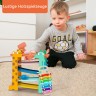BeebeeRun 3 in 1 Kugelbahn  Xylophon  Klopfbank Giraffe Holzspielzeug 3 в 1 Marble Run Xylophone Knocker Giraffe Деревянная игрушка