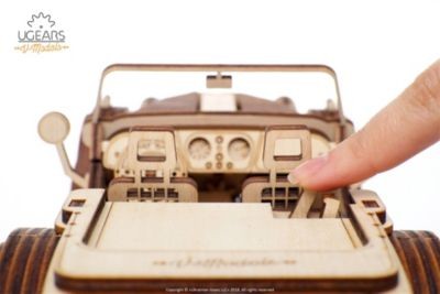 UGEARS Modellbausatz ROADSTER SPORTCABRIO VM-01 Модельный комплект ROADSTER SPORTCONVERTIBLE VM-01