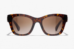 CHANEL QUADRATISCHE SONNENBRILLE, Шанель Солнцезащитные очки квадратной формы