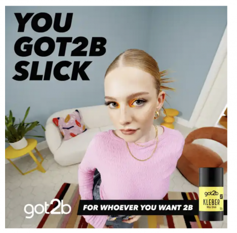 got2b Wax Stick Kleber Гель-воск сильной фиксации для укладки волос в стике, 50гр