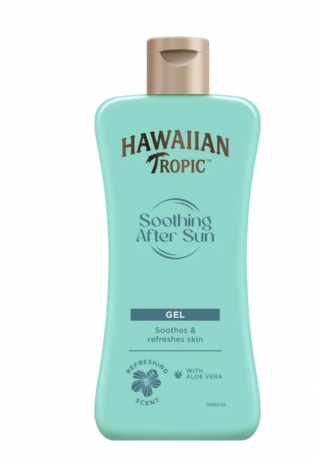 Hawaiian Tropic Hydrating Soothing Gel 200ml, Увлажняющий успокаивающий гель после загара с алоэ вера 200мл