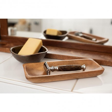 Firsteco Bambus-Nass-Rasierhobel Set 5 tlg.  Бамбуковый набор безопасных бритв для влажной уборки, 5 шт.