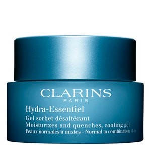 Clarins (Кларанс) Hydra-Essentiel Gel sorbet desalterant - Peaux normales _ mixtes Gesichtsgel Hydra-Essentiel, 50 мл
