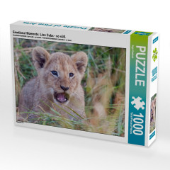 CALVENDO Puzzle CALVENDO Puzzle Emotional Moments: Lion Cubs Пазл CALVENDO Puzzle Emotional Moments: Львята