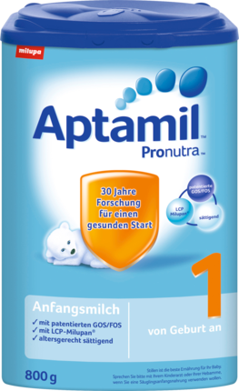 Aptamil Pronutra Начальное молоко	 1 с рождения, 800 г