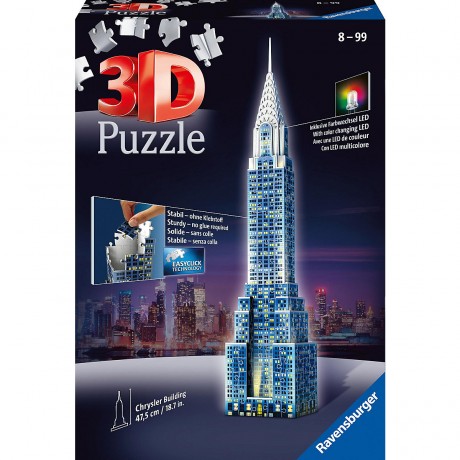 Ravensburger 3D-Puzzle Night mit LED Ночная 3D-головоломка со светодиодной подсветкой