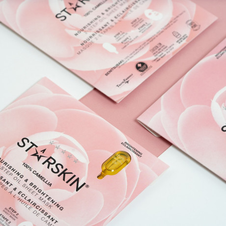 STARSKIN 100 % Camellia Nourishing & Brightening  100% камелия питательная и осветляющая