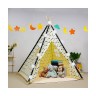 Arkmiido® Kinderzelt Tipi Sternenhimmel Spielzelt Детская палатка вигвам звездное небо игровая палатка