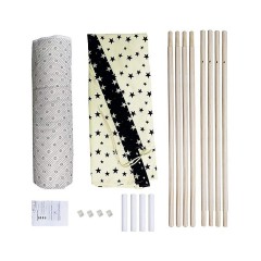 Arkmiido® Kinderzelt Tipi Sternenhimmel Spielzelt Детская палатка вигвам звездное небо игровая палатка