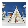 Arkmiido® Kinderzelt Tipi Sternenhimmel Spielzelt Детская палатка вигвам звездное небо игровая палатка
