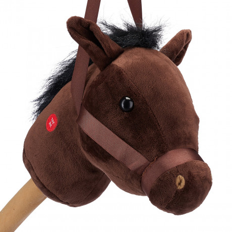 relaxdays Steckenpferd fur Kinder mit Sound Лошадка для детей со звуком