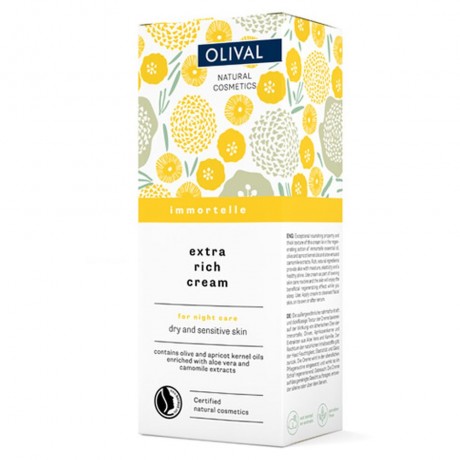 OLIVAL Immortelle Reichhaltige Nachtcreme 50ml  Бессмертник Насыщенный ночной крем 50мл