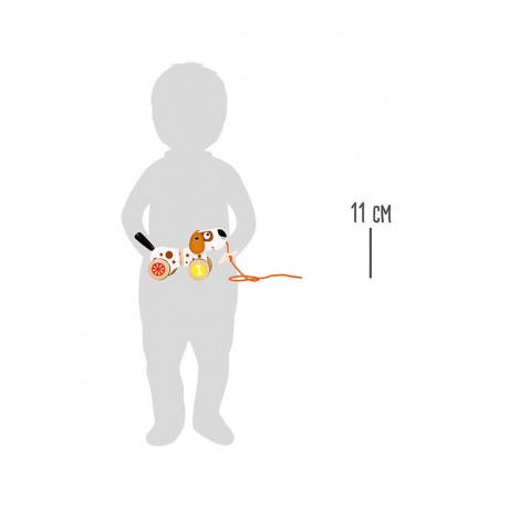 Small Foot Ziehtier тянуть животное